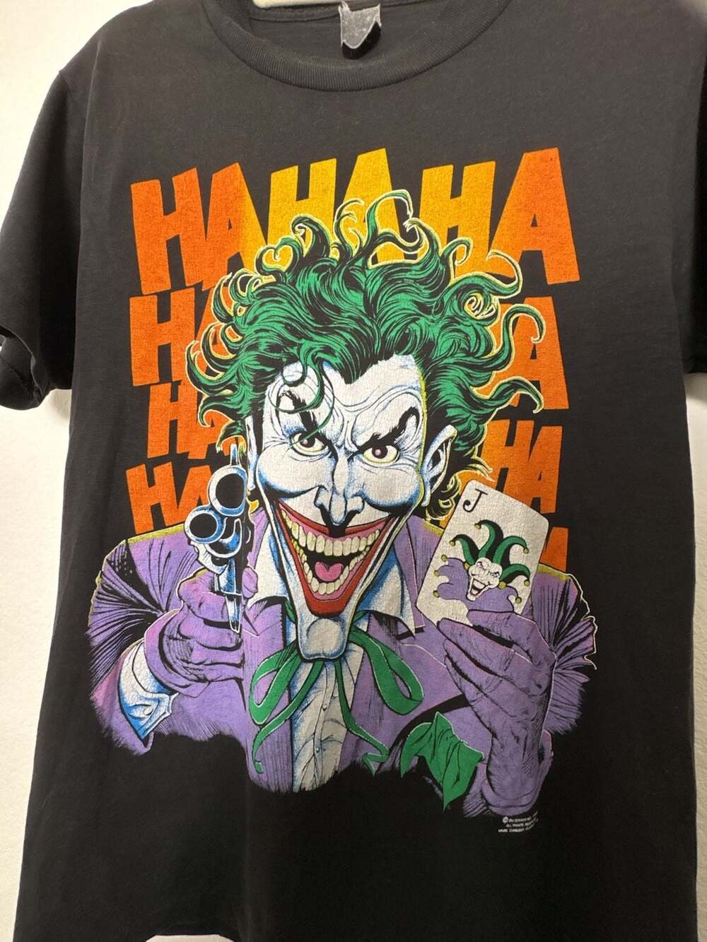 Vintage 1989 DC Comics The Joker T-Shirt